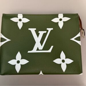 Giant Monogram Toiletry Pouch 26